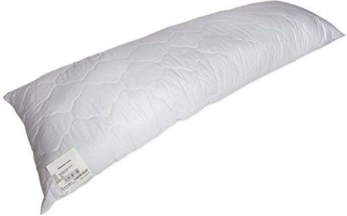 MERINO BETTEN Seitenschläferkissen mit Reißverschluss (Modell Wolke, 40 x 140 cm)