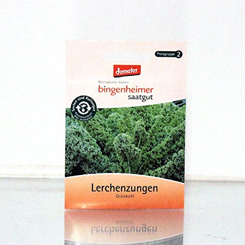 Bingenheimer Saatgut AG Samenfestes Saatgut Gemüse, Bio Grünkohl, Lerchenzunge