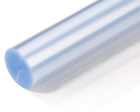 HERMA 7360 Book protection film non-adhesive transparent, 2 m x 40 cm, tear & water resistant book cover film, matt grained book film made of robust polypropylene film for durable binding