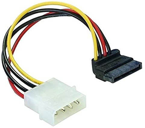 Delock Kabel Power SATA HDD > 4pin Stecker – gewinkelt