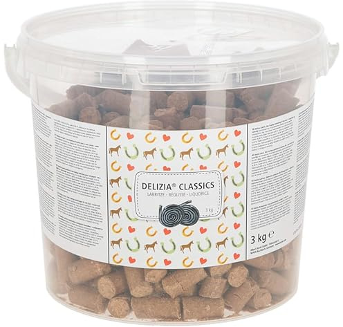 KERBL 325018 Delizia Friandise Réglisse pour Cheval 3 kg