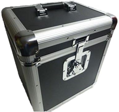 12 or Lp Record Box Euro Style Case Holds up to 60 Vinyl Records