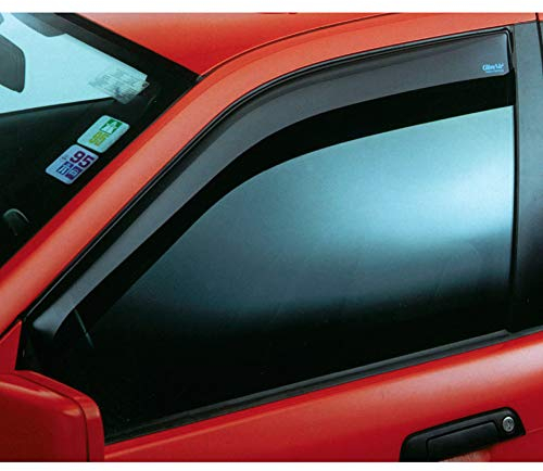 ClimAir CLI0033970 Windabweiser Fenster Regenschutz Fensterschacht Vorne PMMA (Polymethylmethacrylat)