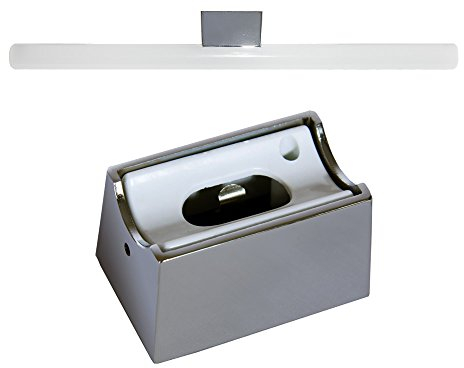 NCC-Licht Hochwertige Spiegelleuchte S14d Fassung für Linestra Ralina Philina LED oder Glühlampe aus Metall (Chrom)