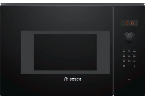 Bosch Home & Kitchen Appliances Bosch Serie 4 BFL523MB0B Built In Microwave - Black