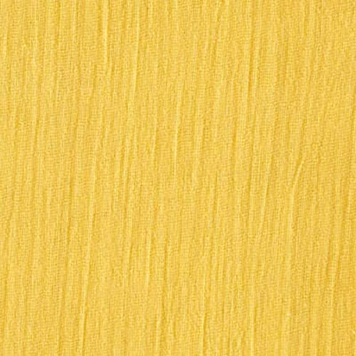 AK TRADING CO. 50 Wide 100% Cotton Island Breeze Gauze Fabric by The Yard – Lightweight, Breathable Material for Apparel, Crafts, Home Décor, Photoshoots, & DIY Projects (Yellow, 5 Yards)