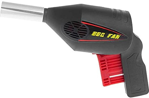 Encendedor Manual De Tipo Presión Manual Para Soplador De Barbacoa, Viento Fuerte, Encendedor De Carbón De Leña, Ventilador Eléctrico Para Barbacoa, Para Jardín, Patio, Parrilla, Camping