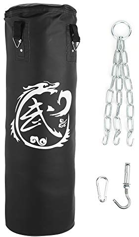 Boxsack, Boxen leer Sandsack Boxsack 3 Lagen für Fitnessstudio für Garten für Mann für Zuhause für Frauen für für Indoor(80cm kaufe einen, erhalte DREI gratis)