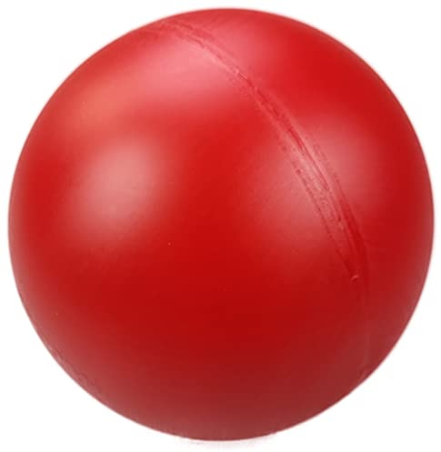Pelota de juguete para perros, también adecuada para caballos y lechones (diámetro de 26 cm, roja)