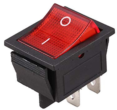 PRIZOM Kippschalter, 4-polig, 16 A, 20 A, 250 V AC