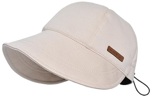 Baseball Cap for Women, Cotton, for Spring, Summer, Outdoor, beige, M/L