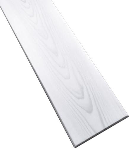 DECCART 3D Wandpaneele Holzoptik Grau 100 x 16,7 x 0,4 cm 12 Stück | 2 m², XPS Schaumstoff Paneele Wand Decke Deko Wandverkleidung Platten zum Kleben Kein Streichen Leichte Deckenpaneele