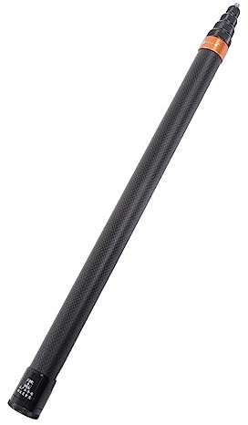 Perche à Selfie Invisible, Perche D'extension de 17,3 à 118,1 Pouces, Perche à Selfie Longue Perche Invisible en Fibre de Carbone, Monopode D'extension étanche pour X3, One RS,