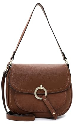 Tamaris Umhängetasche TAS Caro 33244 Damen Handtaschen Material Mix cognac 700