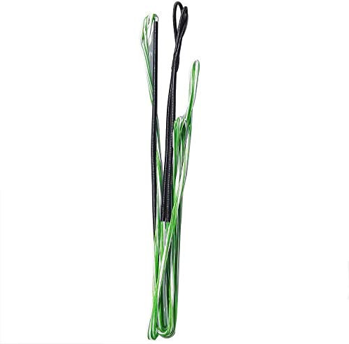 wolfman Dacron Bogensehne Bogenschießen Recurve Bogensehne AMO 44-70 Zoll 16 Stränge Handgefertigte Ersatzbogensehne für Recurvebogen Langbogen Traditionellerbogen(Typ 3: AMO 47(Aktuell 43.5))