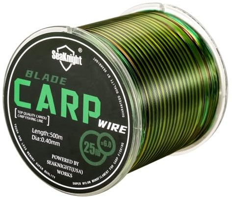 Seaknight BLADE Nylon Fishing Line 500M/1000M Japanese Material Monofilament Carp Fishing Line Saltwater Sea Fishing 6 Colors 2-35LB