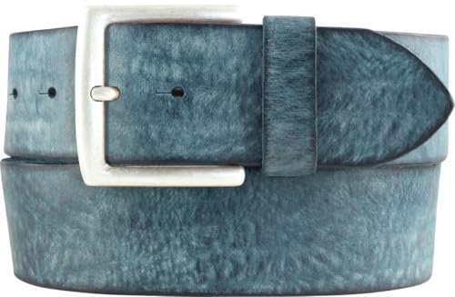 BELTINGER Gürtel aus weichem Vollrindleder Used-Look 5 cm | Jeans-Gürtel für Herren Damen 50mm | Ledergürtel Vintage-Look