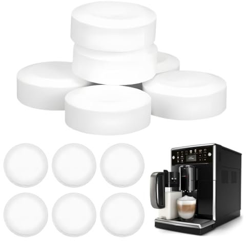 OYZOQ Entkalkungstabletten für Kaffeevollautomaten (20 Stück) – Entkalkertabs kompatibel mit Jura, Siemens, Miele UVM – Entkalker Kaffeevollautomat Tabs für optimale Pflege