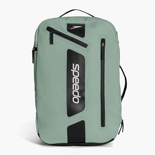 Speedo Sac à dos souple unisexe pour adulte, 25 l, olive douce, taille unique, Dkgrn