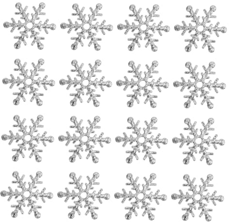 CONGARTENO 600piezas Confeti De Copos De Decorativo Navideño Por Para Fiestas De Navidad y Eventos Festivos Confeti De Copos De Falsos Para Adornos