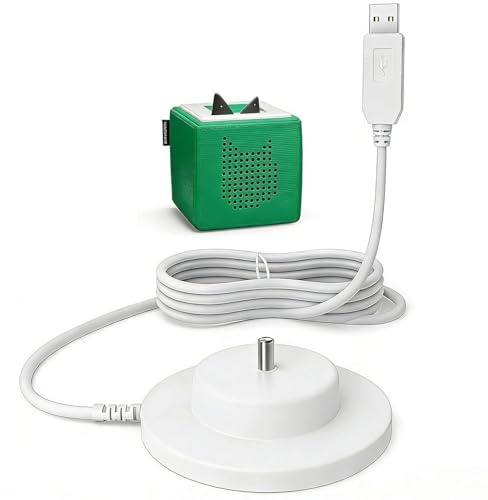 USB Ladekabel Ladegerät für Toniebox 9 V Ladestation Kompatibel mit Tonie Box Audio Player Sichere Ladestation Netzteil die für Toniebox Ladekabel Original Ersetzen, 1.8M