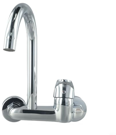 Acqua calda e fredda con controllo a leva singola adatto per lavello lavabo balcone Plus UTI ottone cromato miscelatore da cucina per rubinetto