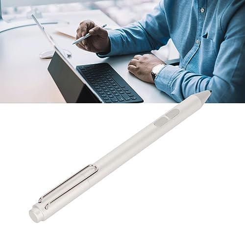 Penna stilo SustVita MPP 2.0 con sensibilità alla pressione di inclinazione 4096, stilo per tablet digitale con 4 punte per Outside Pro/Envy/Zenbook (Plata)