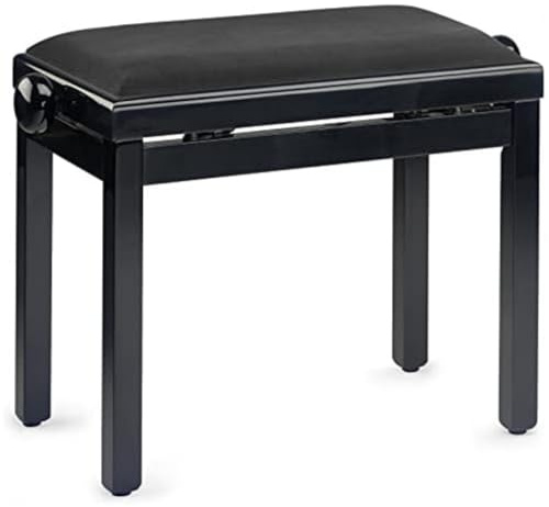 Stagg PB39 BKP SVBK High Gloss Pianobench schwarz hochglanz