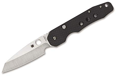 Spyderco Erwachsene Taschenmesser Smock, Schwarz, 20, 2 cm, 01SP1023