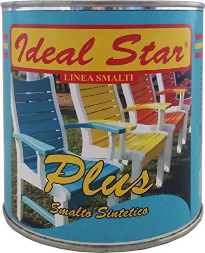 IDEAL STAR Smalto Antiruggine Tris Lt. 0,75 Verde Vittoria