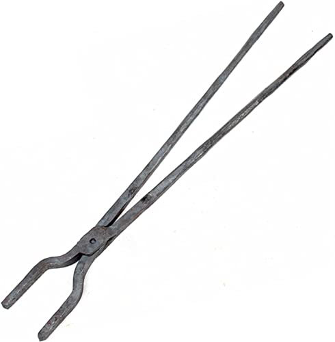 Tenazas de herrero,Tenaza de forja Tongs de herrero Tong 480mm 700g Ponga cuadrada Hool de herrería Anvil Vise for ingeniero herrero Forge