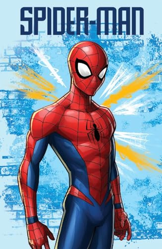 Riad Arredo Couette d'hiver pour lit simple Disney Marvel en microfibre douce – Couette hypoallergénique pour enfants, chaude et moelleuse (Spiderman)