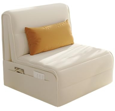 Sofá cama convertible, cama de invitados reclinable moderna, sofá cama retráctil eléctrico con espacio de almacenamiento, sofá cama plegable for sala de estar, apartamento, oficina ( Size : 80cm )