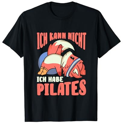 Pilates Sprüche Pilates Instructor Exercise T-Shirt