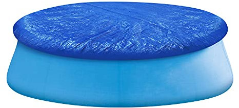 Piccola piscina Piccola piscina Copertura for piscina rotonda, coperture for piscina interrata, protezione for piscina gonfiabile rotonda con coulisse 1 pezzo Copertura for piscina fuori terra Copertu