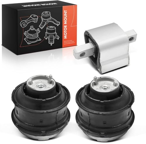 Frankberg 2x Motorlager + 1x Getriebelager Kompatibel mit C-Klasse W202-C230 1.8L-2.3L 1993-2000 C-Klasse T-Model S202 C180-C230 1.8L-2.3L 1996-2001 Replace# 2122400318