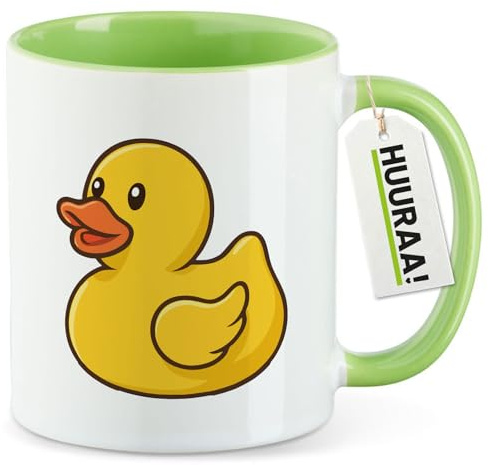 Huuraa Canard en caoutchouc tasse à café