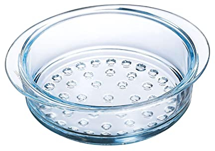 Pyrex Classic Steam & Care - Vaporera de Vidrio, Transparente, 20 cm