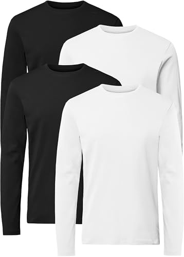 FULL TIME SPORTS® Tech 6Er-Pack Sortierte Kurzärmlige, Freizeit Oberteile, Multipack, Herren-T-Shirts Mit Rundhalsausschnitt