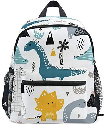 UKKD School bag Dinosaur Children Backpack Comfortable Kids School Bags Kindergarten Preschool Bag 3-8 Years Old Schoolbag For Boy