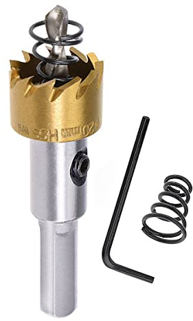 SagaSave 20mm Hole Opener High Speed Drill Bits Metal Hole Cutter, Long Life Hole Saw with Allen Key for Metal Wood Stainless Steel Aluminum, 0.79inch 1PCS