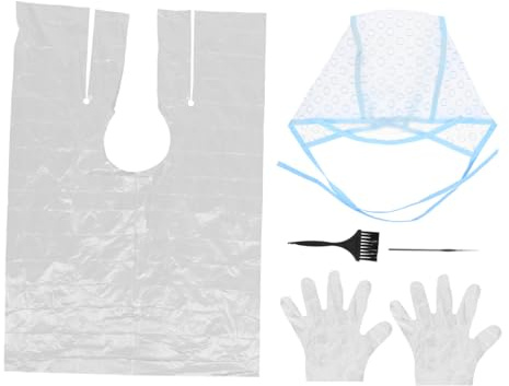 VICASKY Kit Para Teñir El Cabello Herramientas Desechables Conjunto De Cepillo Para Teñir El Cabello Uso Casa Herramienta De Crochet