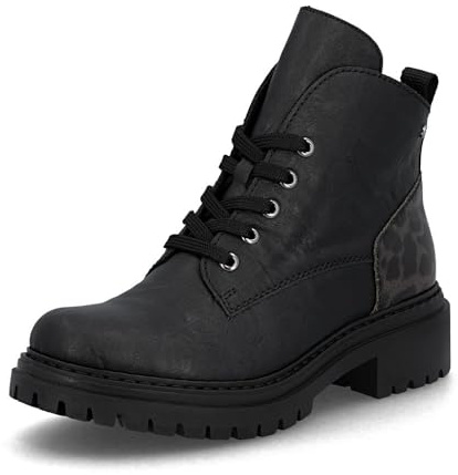 Rieker Damen Klassische Stiefel 72602, Frauen Stiefel,Boots,Winterstiefel,Winterschuhe,uebergangsstiefel,uebergangsschuhe,schwarz (00),42 EU / 8 UK