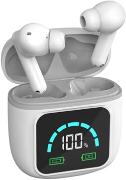 WONDERSKY Hearing Aids for Seniors with Digital Display Charging Case 16-Channel Noise Cancelling Rechargeable Hearing Amplifiers 5 Volume Clear Sound
