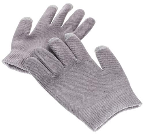 CLISPEED Hydrating Gel Gloves Moisturizing Gloves for Cracked Hands Lightweight Cotton Material for Spa and Salon Use Women