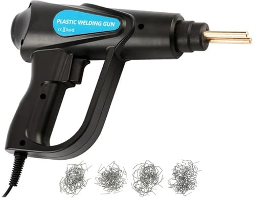 Saldatrice per plastica, saldatore da 70 W, kit di strumenti per la riparazione di paraurti auto, saldatrice a punti, pistola per saldatrice in PVC(1000 Pcs No Box)