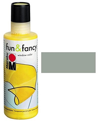 Marabu Window Color fun&fancy, Silber 182, 80 ml