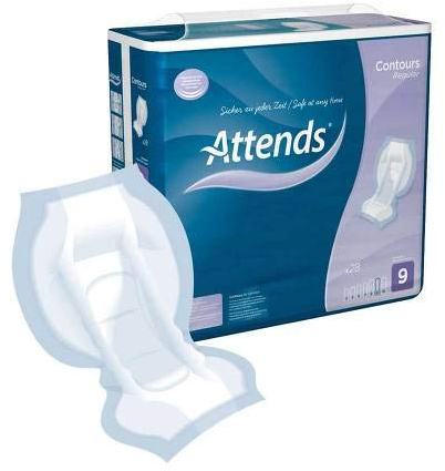 ATTENDS Contours Regular 9 Vorlagen 4X28 St