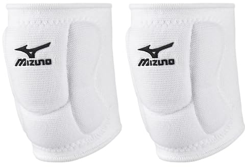 Mizuno LR6 Volleyboll knäskydd, vit, Large