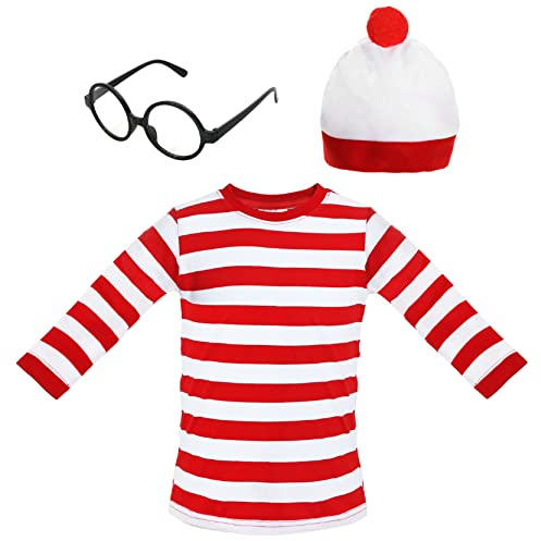 I LOVE FANCY DRESS LTD BARN 'FIND ME' BOOK KARAKTERKOSTNAD FÖR POJKAR & FLICKOR - VARIATION